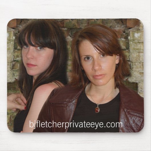 bjfletcherprivateeye.com - Muismat (Voorkant)