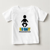 BJJ Baby "Working on my vlinders guard" T (Voorkant)