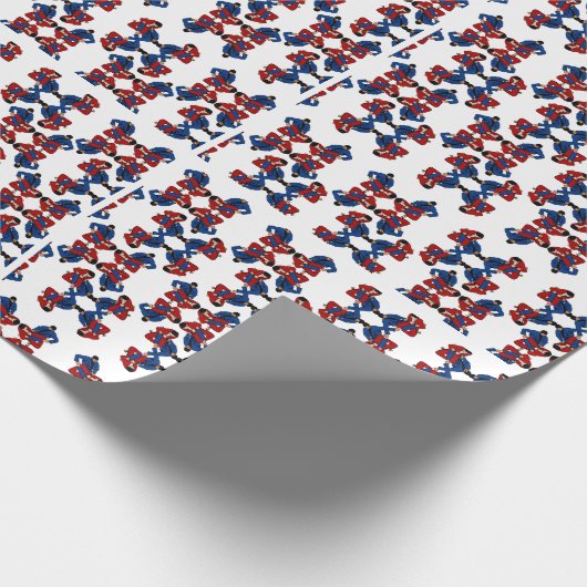 BJJ-beenvergrendeling Cadeaupapier (Hoek)