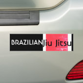 BJJ Black Belt Bumpersticker (Op auto)