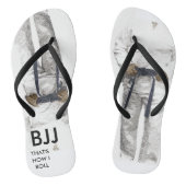 BJJ Black Belt Teenslippers (Voetbed)