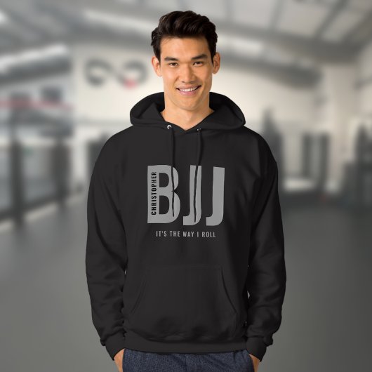 BJJ Braziliaans Jiu Jitsu Naam en tekst bewerken C Hoodie