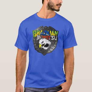 BJJ - Braziliaans Jiu Jitsu Shield T-shirt
