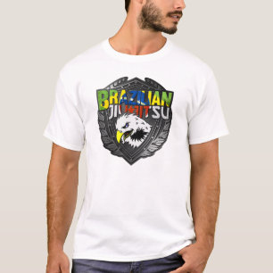 BJJ - Braziliaans Jiu Jitsu Shield T-shirt