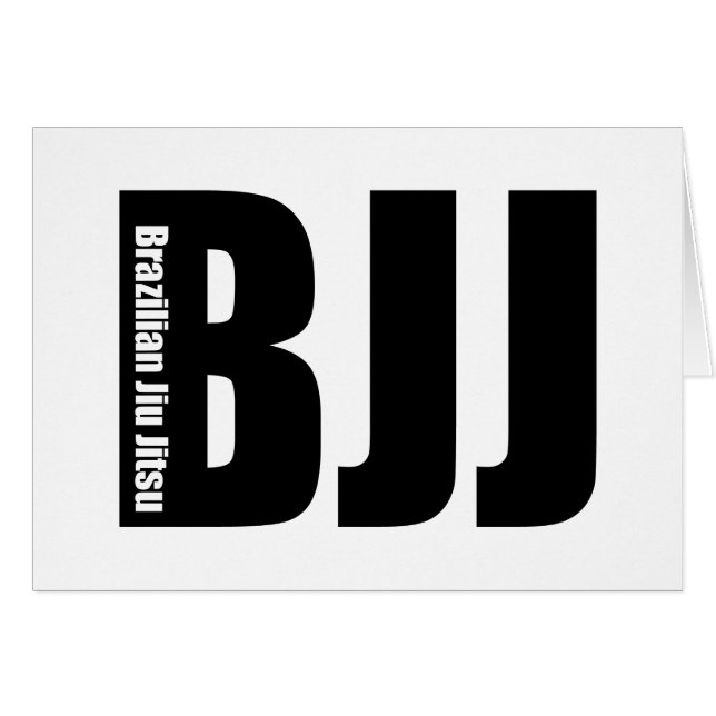 BJJ - Braziliaanse Jiu Jitsu (Voorkant Horizontaal)