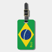 BJJ, Braziliaanse Jiu-Jitsu Bagagelabel (Voorkant verticaal)