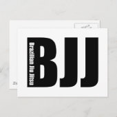 BJJ - Braziliaanse Jiu Jitsu Briefkaart (Voorkant / Achterkant)
