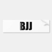 BJJ - Braziliaanse Jiu Jitsu Bumpersticker (Voorkant)