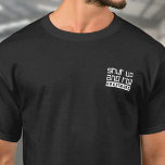 BJJ Braziliaanse Jiu Jitsu Hou je kop T-shirt<br><div class="desc">Een simpele boodschap voor degenen die graag op de matten staan.</div>