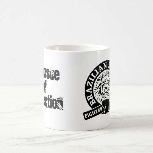 BJJ - Braziliaanse Jiu-Jitsu Strijder Koffiemok (Center)