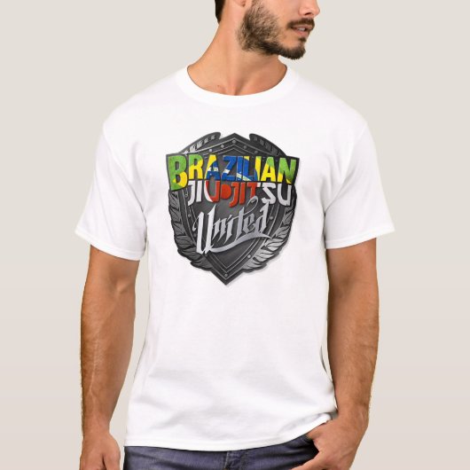 BJJ - Braziliaanse Jiu Jitsu United T-shirt (Voorkant)