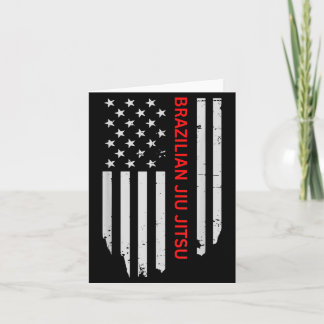 Bjj Brazilian Jiu Jitsu Amerikaanse Vlag Kaart
