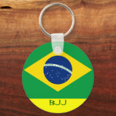 BJJ, Brazilian Jiu Jitsu Sleutelhanger (Voorkant)