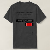 BJJ Brazilian Jiu Jitsu Warrior Equation T-shirt (Design voorkant)