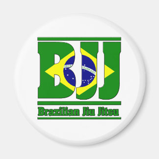 BJJ Brazililian Jiu Jitsu Flag MMA Magneet
