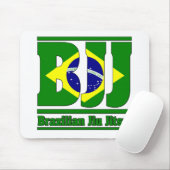 BJJ Brazililian Jiu Jitsu Flag MMA Muismat (Met muis)