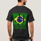 BJJ Brazililian Jiu Jitsu Flag MMA T-shirt (Achterkant)