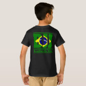 BJJ Brazililian Jiu Jitsu Flag MMA T-shirt (Achterkant volledig)