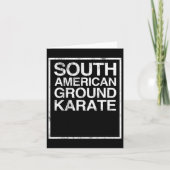 Bjj Brazililian Jiu Jitsu South American Ground Ka Kaart (Voorkant)