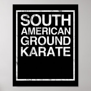 Bjj Brazililian Jiu Jitsu South American Ground Ka Poster