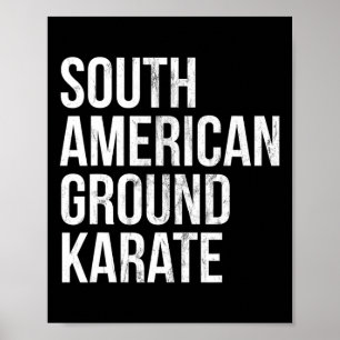Bjj Brazililian Jiu Jitsu South American Ground Ka Poster