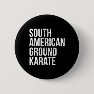 Bjj Brazililian Jiu Jitsu South American Ground Ka Ronde Button 5,7 Cm