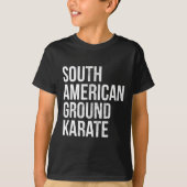 Bjj Brazililian Jiu Jitsu South American Ground Ka T-shirt (Voorkant)