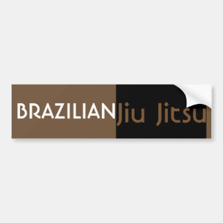 BJJ Brown Belt Bumpersticker