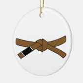 BJJ brown belt ornament Brazililian Jiu-jitsu (Links)