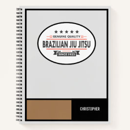 BJJ Brown Belt Training Log Echte Kwaliteit Notitieboek