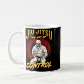 BJJ De Kunst Van Controle - Grappling Jiu Jitsu Koffiemok (Links)