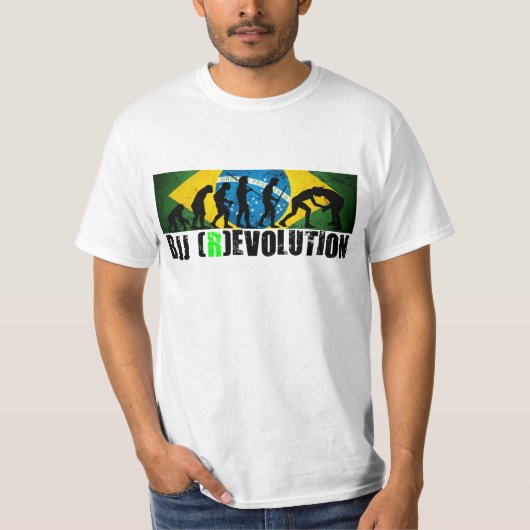 BJJ Evolution Chart (Graplers) RevolutieT-shirt T-shirt (Voorkant)