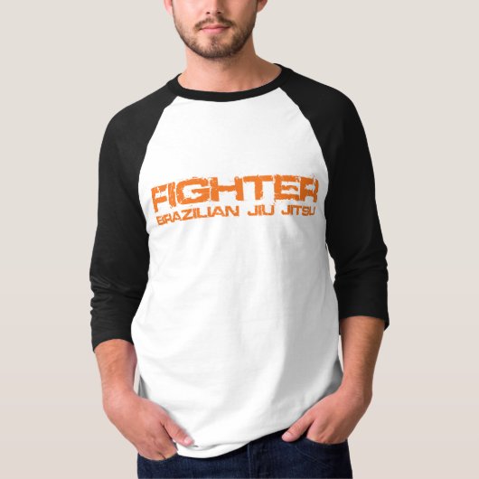 BJJ Fighter Raglan T-Shirt (Voorkant)
