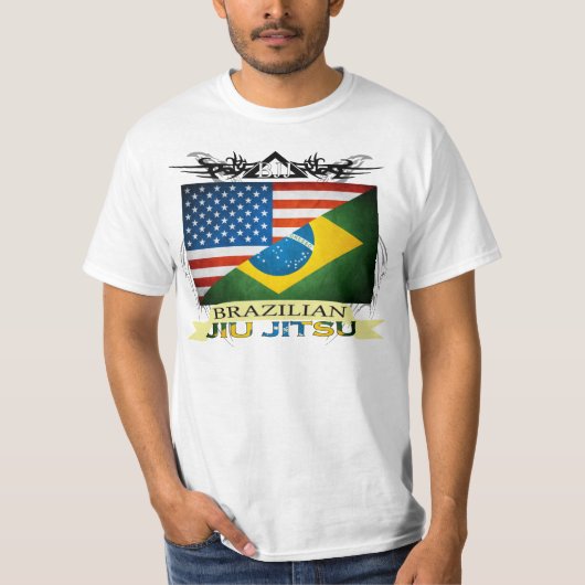 BJJ Flags Fusion T-Shirt (Voorkant)