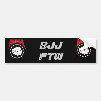 BJJ FTW BUMPERSTICKER