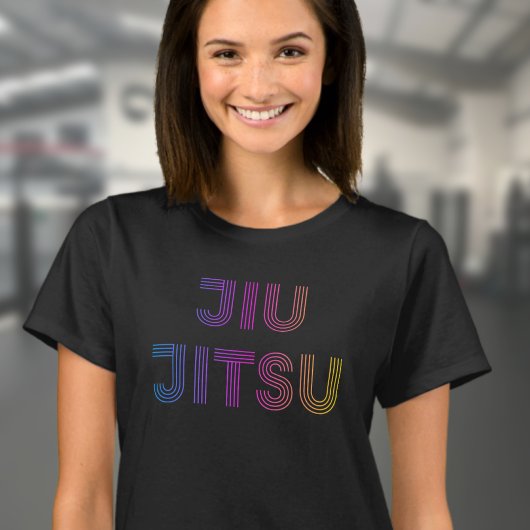 BJJ Funky Braziliaans Jiu Jitsu Zwart T-shirt