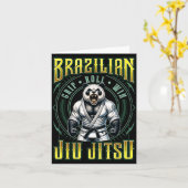 BJJ Grip Roll Win - Sterke Grappling Jiu Jitsu Kaart (Gele Bloem)