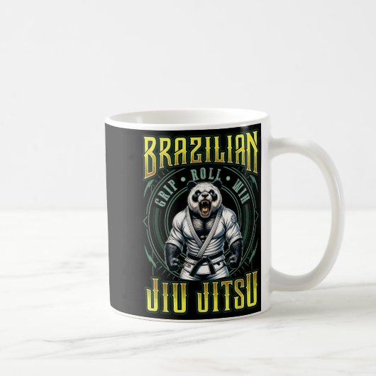 BJJ Grip Roll Win - Sterke Grappling Jiu Jitsu Koffiemok (Rechts)
