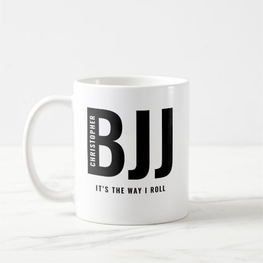 BJJ Het is de manier waarop ik rol toevoegen Jouw Koffiemok (Links)