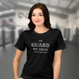 BJJ In Guard We Vertrouwen Braziliaanse Jiu Jitsu  Tri-Blend Shirt