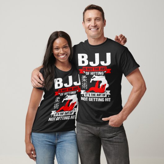 BJJ Is Not The Art Of Hitting Jiu Jitsu 4 T-shirt (Unisex)