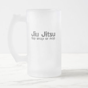 BJJ Jiu Jitsu Brazil Martial Arts Tap Snap of Nap Matglas Bierpul