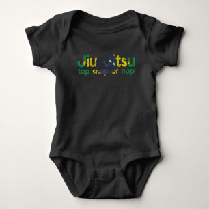 BJJ Jiu Jitsu Brazil Martial Arts Tap Snap of Nap Romper