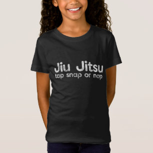 BJJ Jiu Jitsu Brazil Martial Arts Tap Snap of Nap T-shirt