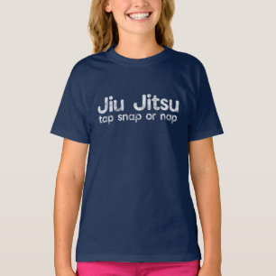 BJJ Jiu Jitsu Brazil Martial Arts Tap Snap of Nap T-shirt