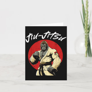 BJJ Jiu Jitsu Grappling Gorilla Kaart