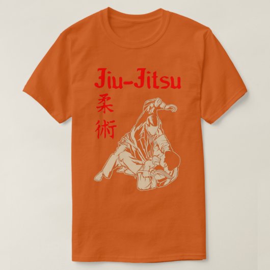 BJJ Jiujitsu met Rolling Logo Day T T-shirt (Design voorkant)