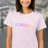 BJJ Kimura Brazilian Jiu Jitsu Pink Dames T-shirt