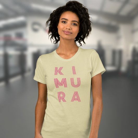 BJJ Kimura Woman's Jiu Jitsu Cream T-shirt