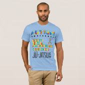 BJJ met Autism T-Shirt (Voorkant volledig)